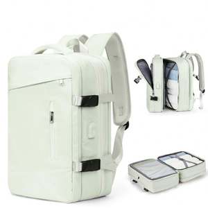 Sac à dos multifonctionnel en nylon grande capacité avec chargeur USB, antivol, pour ordinateur portable, avec compartiment à chaussures - Product Image 2