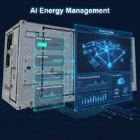Sistema de Almacenamiento de Energía en Contenedor con Refrigeración Líquida Inedge Power, BMS, SOH, SOC, BESS, IA, 1MWh/2MWh/3MWh