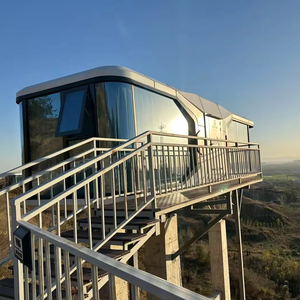 Cápsula espacial personalizada modelo <span class=keywords><strong>de</strong></span> casa habitación prefabricada modelo <span class=keywords><strong>de</strong></span> cápsula para la venta - Product Image 3