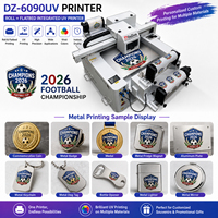Impresora UV de Fábrica DZ-6090 |    Equipo de Impresión Digital Multifuncional para Impresión en Acrílico, Vidrio, Madera, Metal y Azulejos de Cerámica