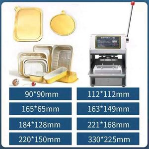 Machine de scellage semi-automatique à pression manuelle pour boîtes à lunch en aluminium et films d'emballage commerciaux - Product Image 4