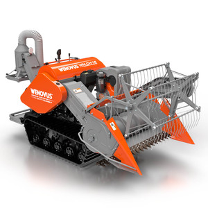 Mietitrebbia cingolata WN-CH15 con motore diesel da 15 CV e capacità di alimentazione di 1 kg/s - Product Image 5