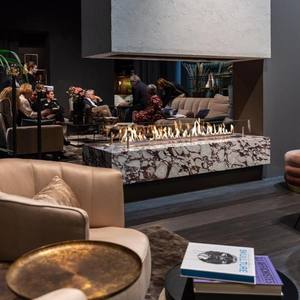 <span class=keywords><strong>Cheminée</strong></span> <span class=keywords><strong>électrique</strong></span> 760mm Cheminées à flamme LED modernes de haute qualité pour salon Matériau en acier intérieur approuvé CE - Product Image 5