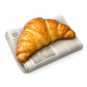 Aimant de réfrigérateur WeiVista Gourmet Croissant en résine, <span class=keywords><strong>souvenir</strong></span> alimentaire, aimant décoratif, fournisseur personnalisé pour boulangerie - Product Image 1