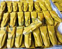 Adaptateur de dents de godet Komatsu PC200 PC300, Dents de godet de déchiqueteur 198-78-21340 PC60 PC100 PC200