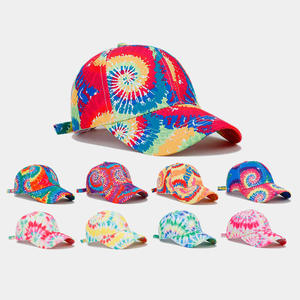Casquette de baseball arc-en-ciel de style européen et américain, unisexe, tendance, accessoire de protection solaire pour les vacances à la plage - Product Image 1