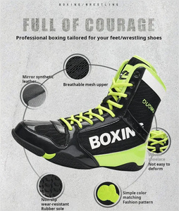 Chaussures de boxe pour Couples chaussures de sport antidérapantes homme à lacets garçon Zapatillas puissance levage hommes femmes chaussures de lutte - Product Image 3