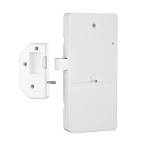 Cerradura Electrónica Inteligente con Huella Dactilar y Contraseña, App TTLOCK, para Oficina, Sauna, Gimnasio, Gabinete, Cajón, Seguridad, Pantalla Táctil, Alta Sensibilidad