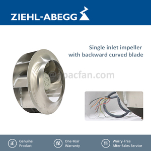 Ziehl-abegg RH50E-4DK.6K.1R 129560 Air Handling Unit Backward Curved Centrifugal <b>Fan</b> High Efficiency EC Plug <b>Fan</b> for AHU - Product Image 3