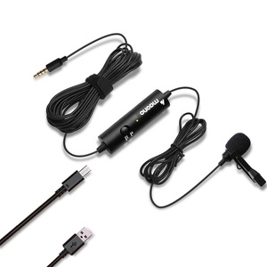 MAONO recargable enchufe de 3,5mm micrófono de solapa de Clip micrófono para cámara de vídeo - Product Image 1