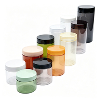 BPA-vrije plastic voedselbewaarbus, transparante bewaardoos, aangepast logo, aangepaste kleur voor verpakking van gedroogd fruit en snacks