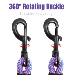 Correas reflectantes ajustables de doble punta, acoplador sin enredos, correa de perro de Boutique doble antienredos para perros pequeños, medianos y grandes - Product Image 3