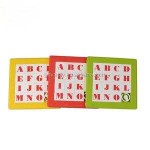 Nhựa trượt khối câu đố trò chơi Nhựa ghép Hình câu đố cho trẻ em 8cm di chuyển số câu đố - Product Image 3