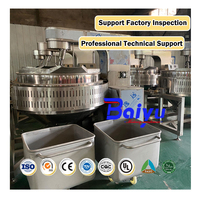 Baiyu Chilisaus Elektrische Gas Thermische Olie Automatische Caramel Halva Planetaire Gas Kookmachine