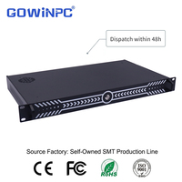 Mini PC Industrial Compacto 1U Intel i5-7200U i5-1235U i7-8550U con Gráficos Iris Xe, DDR4, Doble SATA, M.2, WiFi, 4G para Señalización Digital