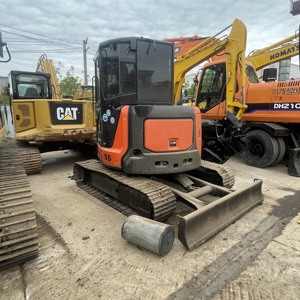 Used HITACHI ZX55U <b>Mini</b> Excavator 5.5 Ton Hydraulic Crawler Excavator Construction Machinery - Product Image 2