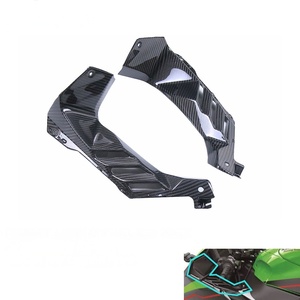 Cubierta Lateral de Panel de Instrumentos de Fibra de Carbono Seca 3K 100% para Kawasaki ZX-10R 2021+ Carenado Lateral de Tablero de Motocicleta - Product Image 1