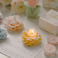 Trendige Premium Blumenförmige Duftende Handgefertigte Künstlerische Charmante Jasmin-Duftkerze als Geschenk zur Wertschätzung von Lehrern