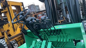 Japan <b>Used</b> Original Imported Mitsubishi Forklift 15 Ton Model Fd150 Forklift for Sale in Shanghai - Product Image 2