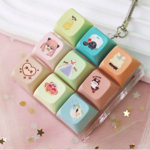 Porte-clés personnalisé avec logo, style anime, bouton de pression anti-stress, touches de clavier, interrupteurs anti-stress, soulagement du stress, porte-clés personnalisé - Product Image 4