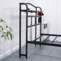 Lit superposé métallique pliable et extensible pour étudiants, idéal pour les dortoirs, gain de place, tailles Twin, King, Queen, pour adultes - Vente en gros