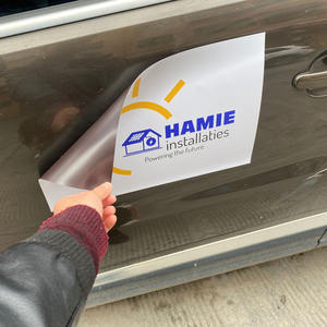 לוגו מודפס מותאם אישית מדבקה מגנטית לרכב מגנט לפרסום - Product Image 5