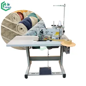 Tape Edge Mesin Kasur Mesin Bordir 2 Kepala Tirai Hemming Machine