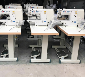 Machine à coudre électronique programmable à point noué plat à une aiguille haute vitesse YL-1900A (Machine à coudre à point de recouvrement) Neuve en fer - Product Image 3