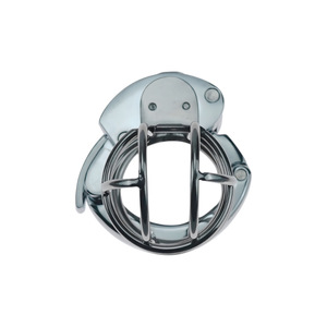 Verrou de chasteté en métal, anneau de chasteté réglable, cage de chasteté, entraînement à l'abstinence - Product Image 4