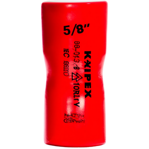 Clé à douille Knipex 5/8 pouces double hexagonale isolée 1000V fabriquée en Allemagne - Product Image 2