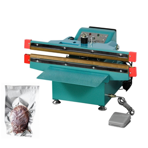 Automatic Plastic Foil Bag Heat Sealer <b>Engine</b> Foot Pedal Electric for Beverage Chemical Use Cartons Aluminium Frame Sealing - Product Image 4