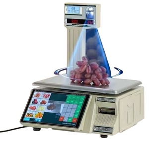 Báscula Registradora Térmica Veidt Weighing TM-F66 de 30 kg con Pantalla Táctil IA para Supermercado y Impresión de Etiquetas - Product Image 4
