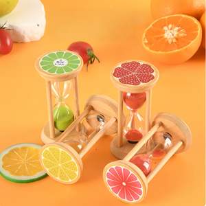 Minuteur à sable personnalisé, horloge à sable en bambou, horloge à sable en bois ou décoration pour jeux d'enfants, salle de classe, cuisine, maison, bureau - Product Image 4