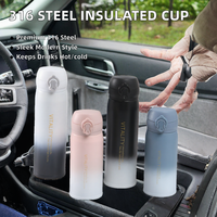Gobelet isotherme en acier inoxydable 316 à double paroi, tasse de voyage sous vide portable pour voiture avec infuseur à thé, bouteille thermique 6-12h