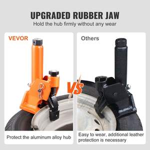 DB venta al por mayor fácil de operar Manual neumático Bead Breaker 38 "-42" herramienta de cambio con cubos de aleación de aluminio almohadilla de goma proteger para vehículo - Product Image 4