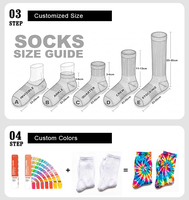 Chaussettes de sport pour femmes en coton de qualité, antidérapantes, avec grip en silicone, mi-mollet, personnalisables, pour yoga et pilates