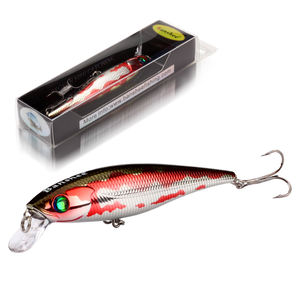 XinV – leurre méné en plastique ABS, griffe de matin <span class=keywords><strong>sanglante</strong></span>, Jerkbait, Stock d'usine, Chatterbait, vente en gros, pêche au bar, 90mm, 10g - Product Image 1