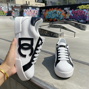 Envío Directo de Zapatos Deportivos y Casuales de Diseño de Lujo, Dolcegabban D - Zapatos Modernos de Suela Gruesa Estilo Skateboard Originales - Product Image 1