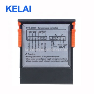 Ac 220V 12V 24V nhiệt mát kỹ thuật số điều khiển nhiệt độ phần tủ lạnh nhiệt cho lồng ấp STC-8080A với cảm biến - Product Image 3