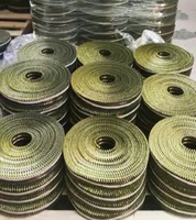 Clous de bardage en bobine de 50 mm, galvanisés à chaud, à tige torsadée, tête ronde pleine de 2,3 cm, pour travaux de construction extérieure