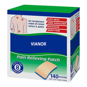 경쟁력 있는 류머티즘 목 허리 통증 완화 허브 추출물 젤 열 패치 여행용 휴대 간편 - Product Image 1