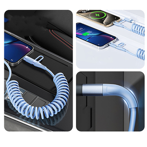 Sản Phẩm Mới Mùa Xuân Có Thể Thu Vào 4 Trong 1 Sạc Cáp USB C 8Pin Đa-Chức Năng 27/65W Đối Với Samsung iPhone - Product Image 4