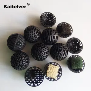 Bio floating ball filter media water treatment fish tank accessories without foam for trickle filter