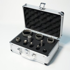 Ensemble de forets diamantés pour perceuse à percussion, accessoires pour outils électriques, pour sols en béton, granit et céramique - Product Image 1