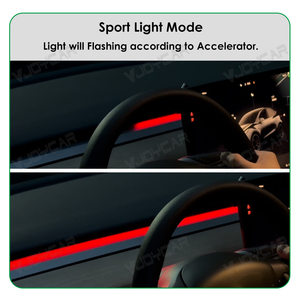 <span class=keywords><strong>แถบ</strong></span>ไฟตัดหมอกโดยรอบรูปตัวจูนิเปอร์ใหม่ Y ติดง่ายซิงค์<span class=keywords><strong>สถานะ</strong></span>รถพร้อมไฟเตือนจุดบอดสำหรับ Tesla รุ่น3 Y 2021-2025 - Product Image 5