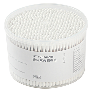 Cotons-tiges OEM, cotons-tiges double tête, cotons-tiges hygiéniques jetables pour le nettoyage des oreilles et le maquillage - Product Image 1