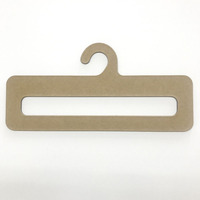 Cintres en carton recyclé écologiques pour usine, présentoirs personnalisés pour écharpes, serviettes, vêtements et chaussures