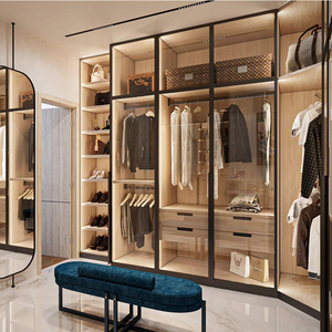 SYBELL Joinery Design d'intérieur de luxe Systèmes de dressing sur mesure Dressing sur mesure de Californie avec portes en verre et aluminium - Product Image 1