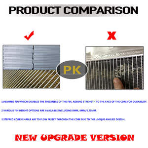 หม้อน้ำอลูมิเนียมทั้งหมดสำหรับฟอร์ดโฟกัส <span class=keywords><strong>MK1</strong></span> ST170 1998-2004รุ่นฟอร์ดโฟกัส2.0 <span class=keywords><strong>RS</strong></span>, 2.0 16V และ1.8 TDI 1998-2004 - Product Image 5