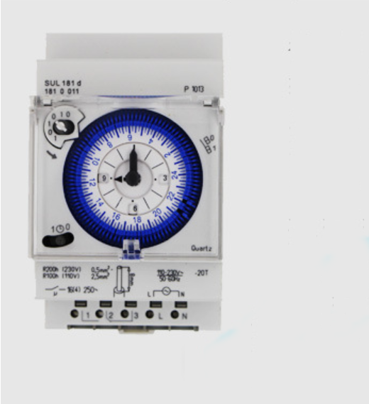 Механический таймер с таймером, 15 минут интервала, весь день